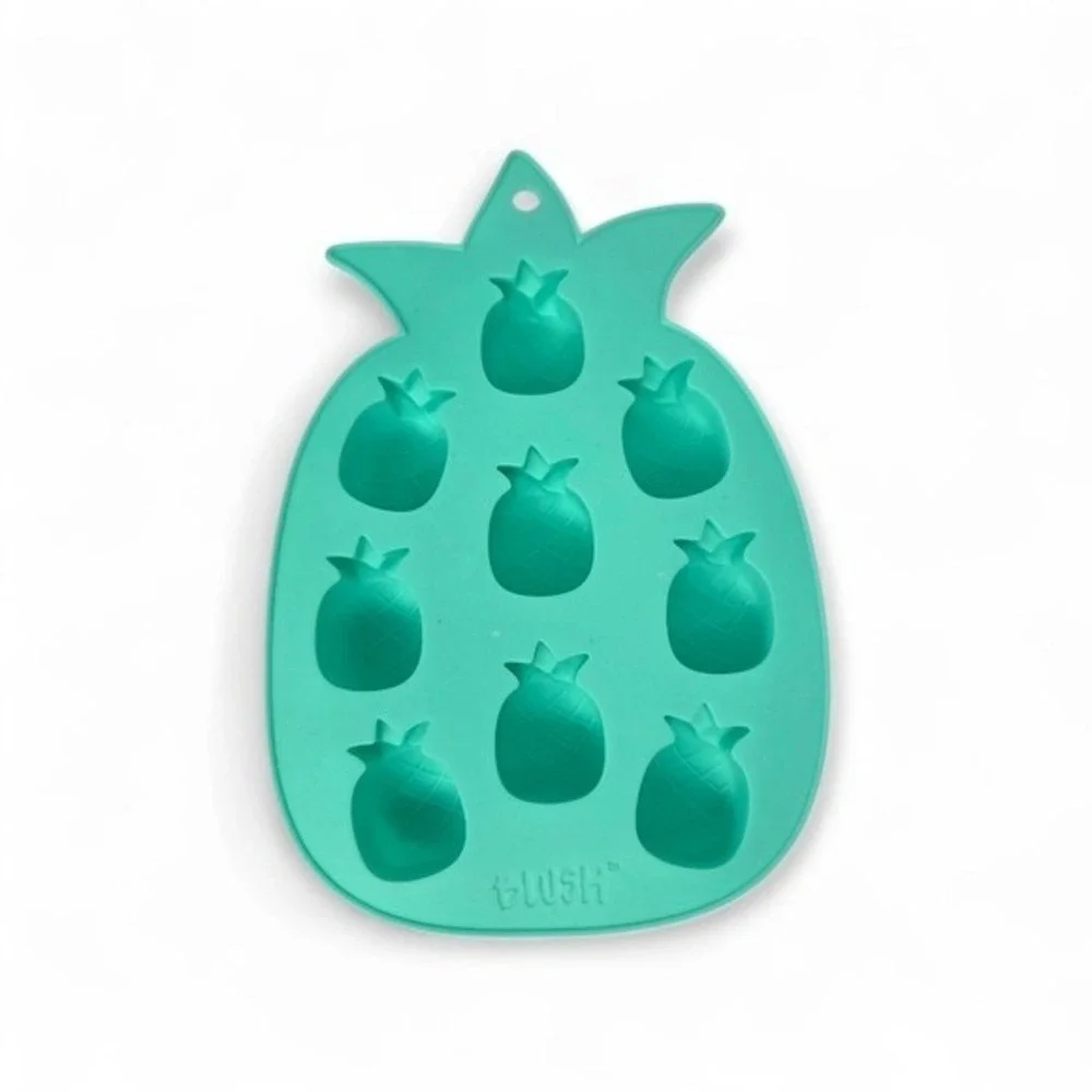 Pineapple Silicone Candy Mold Ice Cube Soap Tray Crafting Summer Fruit Cocktails